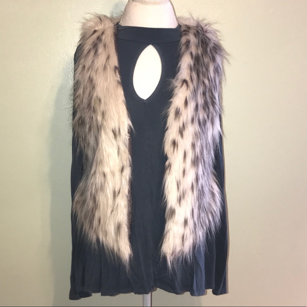 Faux Fur Vest